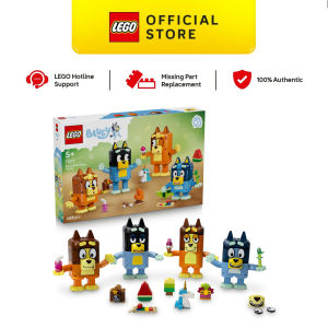 LEGO Bluey 11217 Brick-Built Bluey Family (466 Pieces)