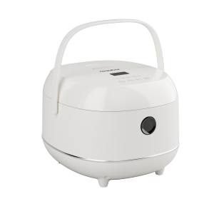 Nồi cơm điện tử dung tích 12 lít Gaabor RC-30T01A 5 chế độ nấu nồi cơm mini lòng nồi chống dính công suất 500W màu trắng - Bảo hành 12 tháng 1 đổi 1
