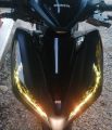HONDA CLICK 125i/150i V2 & V3 & V4 KILAY TINT LIGHTNING DESIGN / HONDA CLICK 125i 150i STICKER AND ACCESSORIES. 