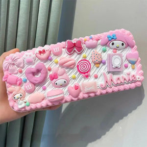 1 Set DIY Deco Cream Kit/Tempat Pensil Lucu Deco Cream Clay KotakStationery Pake Handmade Stationery Clay Pencil Box Menghias Prakarya Anak Kartun Gift