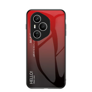 Gradient Tempered Glass Hard Casing For Honor 400 400Pro 5G 400Lite 400 Pro 400 Lite 2025 Shockproof Full Protection Fashion Anti Fall Phone Case