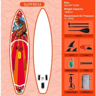 SUP KOI - Ván chèo đứng bơm hơi Funwater KOI - Thuyền SUP chính hãng