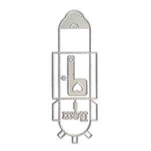 Metal Die Cuts Embossing Stencils 3D Stereo Mailbox Box Cutting Dies Stencils for Scrapbooking Album Photo Decorations