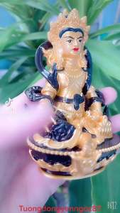 Tượng Hoàng thần tài mật tông cao 11 cm