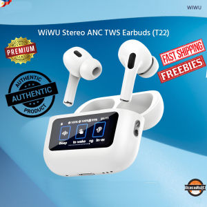 WIWU T22 ANC Wireless Earbuds with LCD Touch SCreen
