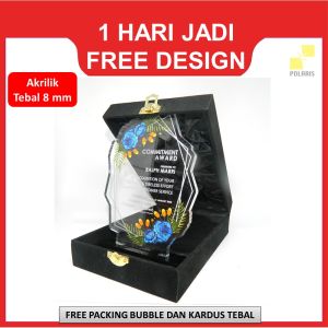 Plakat Murah Custom Plakat Akrilik Piala Akrilik Trophy Akrilik Vandelay Plakat Trophy - Piala Plakat Wisuda Plakat Akrilik Hadiah Wisuda Vandelay Akrilik