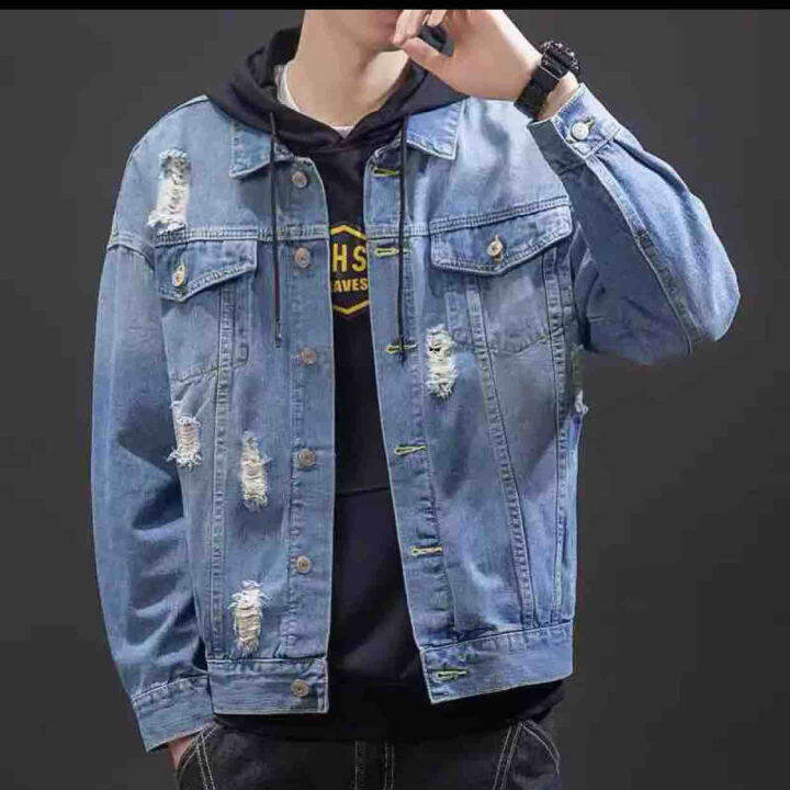 Lazada discount jacket jeans