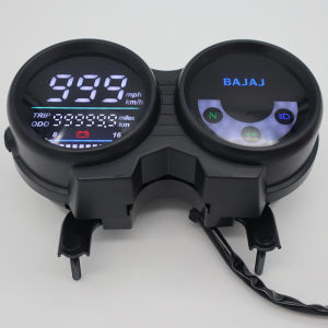 LED Speedometer For BAJAJ BOXER CT100 Electronic Digital Modify Motorcycle Meter InstrumentSpeedometer Gauge Assembly