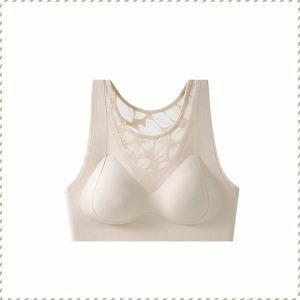 Corset Gathering Bra Adjustable Anti-vibration and Anti-shaking Healthy Shaping Upper Support