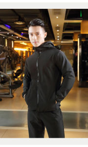 PaoBoo Men Sauna Suit Jacket: Heavy Duty Exercise Clothes for Fast Weight Loss