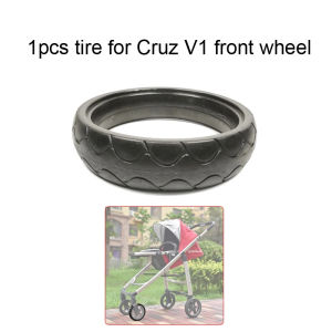 Buggy Wheel Tire For Uppababy Cruz V1 Pushchair Front Or Rear Wheel Tyre Cover Baby Stroller Replace Accessories