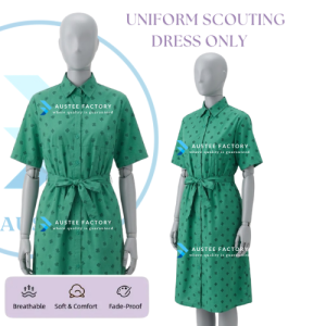 LAM 2026 Austee Factory Checked Austee Scout Uniform Camping Uniform Type A & B