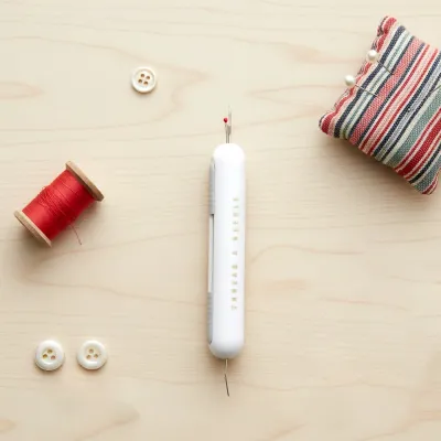 Pendedel Benang Jahit 2in1 / Alat Pelepas Jahitan Needle Threader / Pemasang Benang Jahit PH C1533