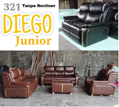 SOFA DEIGO 321 JUNIOR / sofa tamu / kursi tamu / deigo 321 / drop only