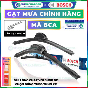 Gạt mưa Bosch Clear Advantage BCA Chính Hãng size 14" - 28" Cao Cấp cho xe ô tô | SMEV Phân Phối