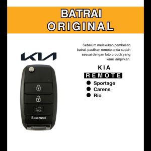 [ COD ] Baterai Remote Kunci Lipat Kia Sportage Carens Rio Original Panasonic