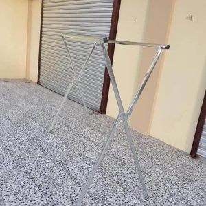 Stainless Steel Clothes Rack Drying Rack with Wheels Clothes Hanging Rack Stand  Foldable Sampayan Heavy Duty Laundry Rack Clothes Line Drying racks For Indoor Outdoor