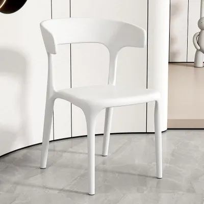 Sofya Nordic Horn Chair Plastic Chair Dining chair study chair kerusi cafe kerusi kedai makan Living Room Stool Kerusi Makan Stackable Stack 椅子