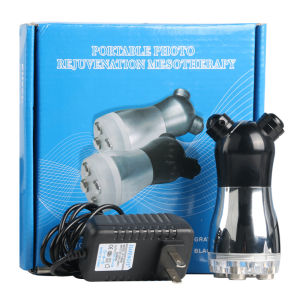 Hengfa Lina Facial Mesotherapy Electroporation RF Radio Frequency LED Photon Face Lifting Tighten Wrinkle Removal Skin Care Face Massager