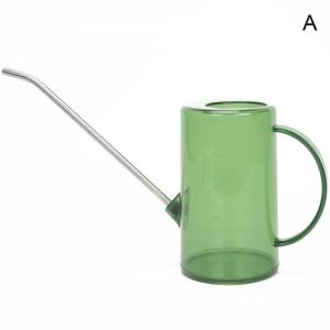 Long Mouth Plant Watering Can Household Garden Tools Transparent Plastic Patio Sprinkler Steel Durable Household
