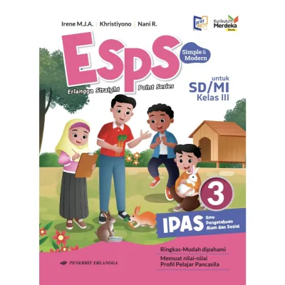 [Erlangga Official] Esps Ipas Revisi Sd/Mi Kelas 3 4 5 6 Kurikulum Merdeka