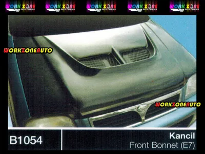 B1054 Perodua Kancil Fiber Front Bonnet (E7) Body kit Bodykit