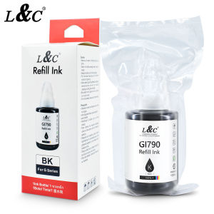 【PH Ready Stock】L&C Refill Ink For Canon 790 890 Ink Set For PIXMA E3370 MG2570S MG2500 MG3200 G2010 G3010 G3000