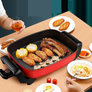 Adjustable  Electric Cooker Temperature Control Electric Hotpot Non-Stick Multi-Functional Cooking Pot