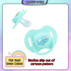 [Happy Kids] Newborn Nipple Baby Pacifier Newborn Soft Silicone Pacifier 宝宝奶嘴 安抚奶嘴 Puting Baby Anti Jongang - BP02