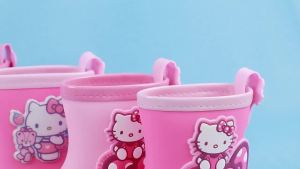 Frozen Princess Childrens Rain Boots Middle Tube Non-Slip Girl Boy