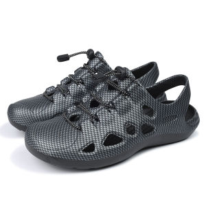 DOANGBO Mens Sandals with Elastic Straps Outdoor Sandals Casual Sports Hiking Shoes Reclining Shoes