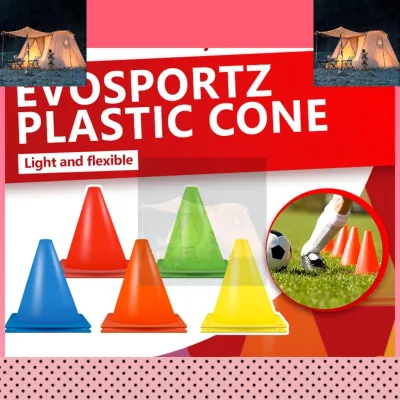 4pcs Plastic Cone | Soccer Skating Training Agility Sports Cones | Outdoor Sport Cone