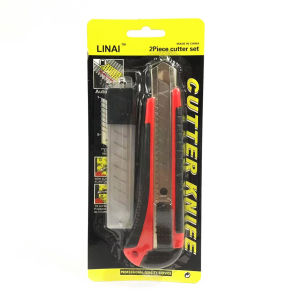 xinixin 4in1 Sharp utility knife comes with three retractable self-locking blades