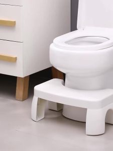 LZD  Household Thickened Plastic Toilet Seat Toilet Stool Children Foot Pad Artifact Chair Commode