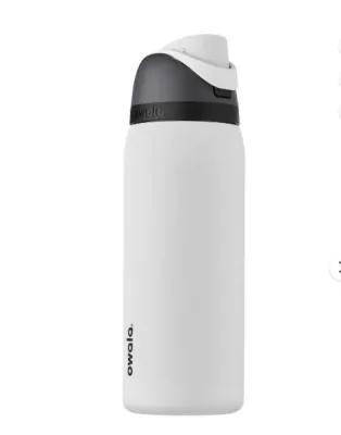 Owala FreeSip Insulated Stainless Steel Bottle with Straw for Sports Travel and School BPA-Free Sports Water Bottle 32 oz