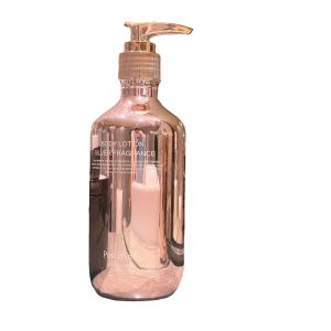 High-end luxury body lotion - hydrates replenishes moisture and leaves a long-lasting fragrance