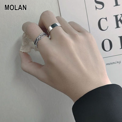 Ring men's fashion vintage men's open ring