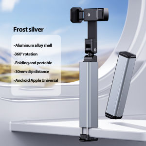 FONKEN Airplane Phone Holder Adjustable Phone Stand for Travel Selfie Rotating Desk Clamp Portable Foldable Universal Mount
