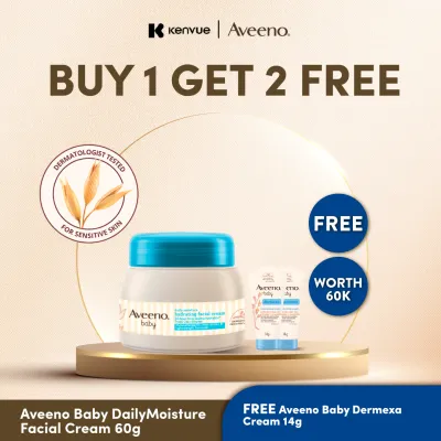 Aveeno Baby Daily Moisture Facial Cream 60gr