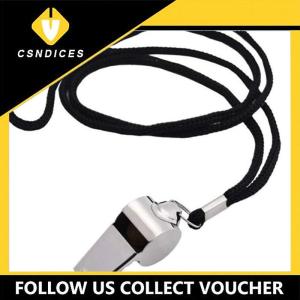 [Csndices] Referee Whistle Metal Whistle Stainless Steel Whistle Whistle Equipment With Hanging Rope