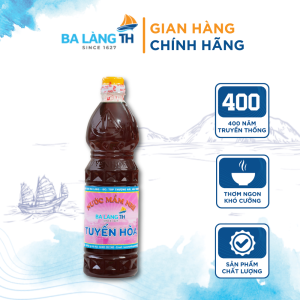 Nước Mắm Nhĩ Cá Cơm Ba Làng TH 400 Năm Truyền Thống 800ml