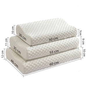 Soft high elasticity  Not easily deformed Memory foam Natural Latex High Quality latex pillow for neck pain Suitable for both adult and kids