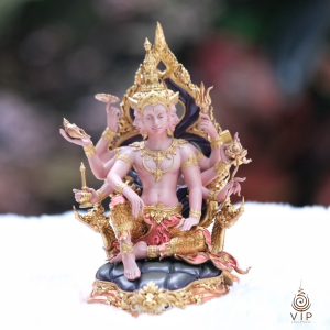 พระพรหมบรมสุข คู่ชีวิต 🙏 หลวงปู่ยูร ญาณวิโร วัดหนองป่าหมาก สระแก้ว Phra Phrom Happiness Amulet | 四面神幸福护身符