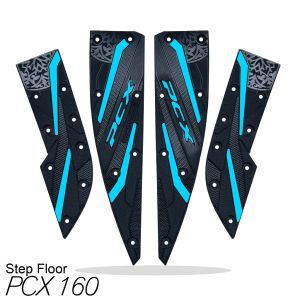 Karpet Motor Premium Tebal Anti Slip untuk Honda PCX 160 - Warna Variatif