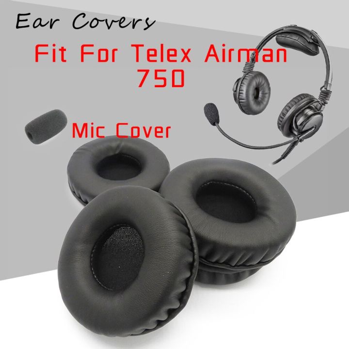 Original Ear Pads For Telex Airman 750 Headphone Earpads Replacement