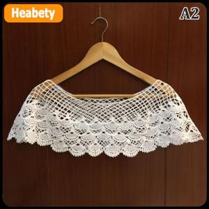 【2-3 ngày giao hàng】 Phụ nữ Đan Rỗng ra Khăn choàng quấn đám cưới cô dâu buổi tối ăn mặc ren khăn choàng đám cưới hướng dương ren khăn SHRUG CAPE Poncho