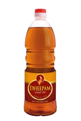Dheepam Lamp Oil Blend Of 5 Oils Lamp oil for Prayer and Pooja 1 Ltr Bottle