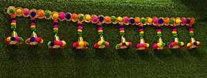 Traditional Handmade Toran Bandhanwar | Decorative Artificial Flower for Main Door Entrance & Home Décor | Festive Décor (Pack of 1 Pc)