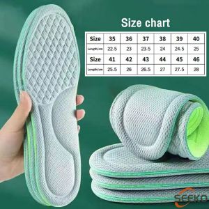 Seeko Cotton Insoles for Shoes Antibacterial Deodorization Sweat Absorption Insert Sport Shoes Running Pads
