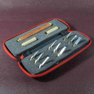 btnx Removable Blades for Stone Wood Nut and Seal Engraving - Tungsten Carving Tool Set 7P3H9